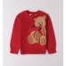 Pulover Copii iDO din Tricot cu Ursuleț Aplicat, pentru Fete și Băieți, Rosu, 4.F722TI25RO Pulover Copii iDO din Tricot cu Ursuleț Aplicat, pentru Fete și Băieți, Rosu, 4.F722TI25RO