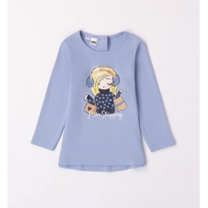 Bluza cu imprimeu pentru fetițe, I Do,4.7577TI23BL