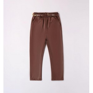 Pantaloni piele ecologică cu o curea, Sarabanda,0.7695TI23MA Pantaloni piele ecologică cu o curea, Sarabanda,0.7695TI23MA