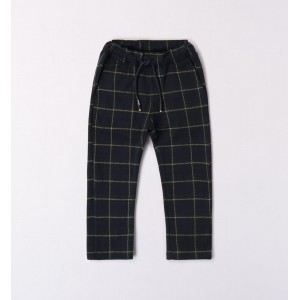 Pantaloni carouri cu siret pentru băiat, I Do,4.7459TI23VE