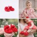 Pantofi Balerină Eleganți pentru Bebeluși Minibanda – Roșu, cu Fundiță Decorativă, 3.7352TI23RO