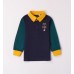 Bluza polo color block pentru băieți, Sarabanda, 0.7143TI23BLM