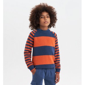 Pulover bicolor pentru băiat, I Do,4.7778TI23ORG Pulover bicolor pentru băiat, I Do,4.7778TI23ORG