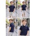 Tricou Polo Sarabanda pentru băieți din bumbac cu elastan, bleumarin. 0.8680PV24BLM Tricou Polo Sarabanda pentru băieți din bumbac cu elastan, bleumarin. 0.8680PV24BLM