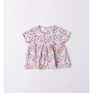 Tricou cu imprimeu floral pentru bebe fetiță, I Do, 4.6633PV23FU